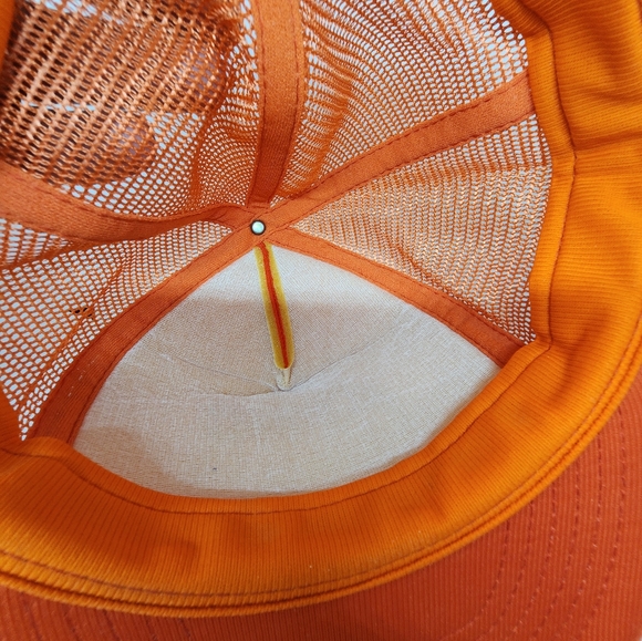 Vintage Kajee FMIC Satellite System New Albany Mississippi Snap Mesh Trucker Hat - Picture 5 of 10